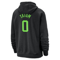 Jayson Tatum Boston Celtics 2024/25 City Edition Name & Number Pullover Hoodie - Black sale