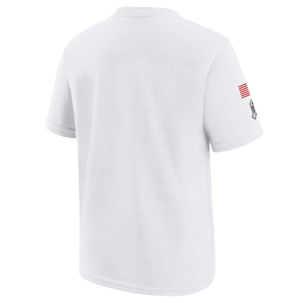 New York Jets Youth 2024 Salute To Service T-Shirt - White for sale