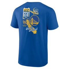 Golden State Warriors Split Zone T-Shirt sale - Royal on sale