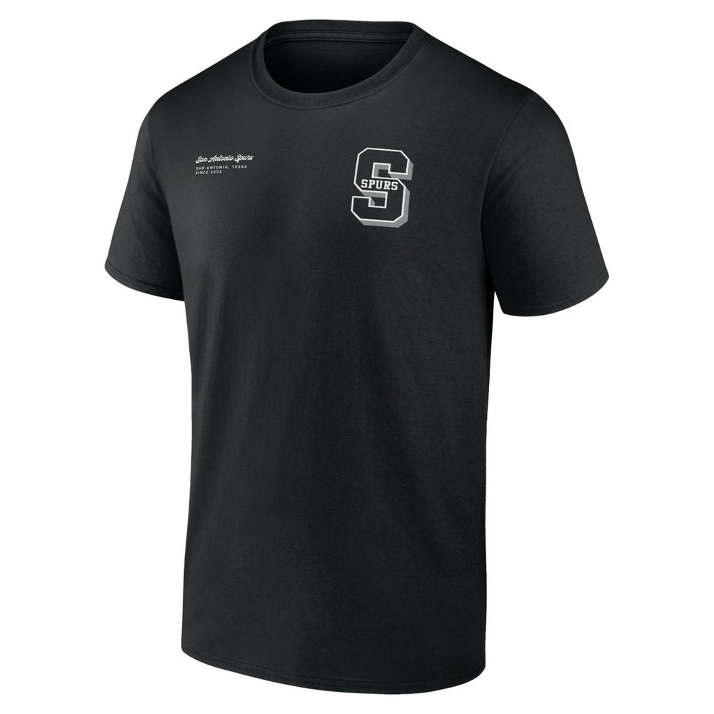 San Antonio Spurs Split Zone T-Shirt - Black for sale