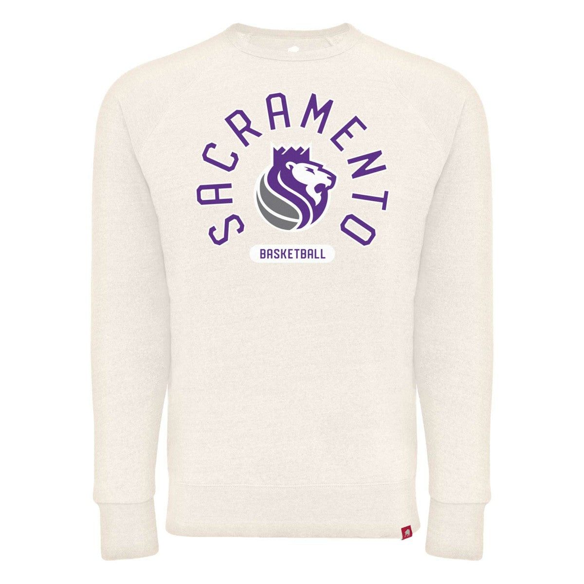 Sacramento Kings Sportiqe Unisex Harmon Super Soft Tri-Blend Raglan Pullover Sweatshirt - Cream sale