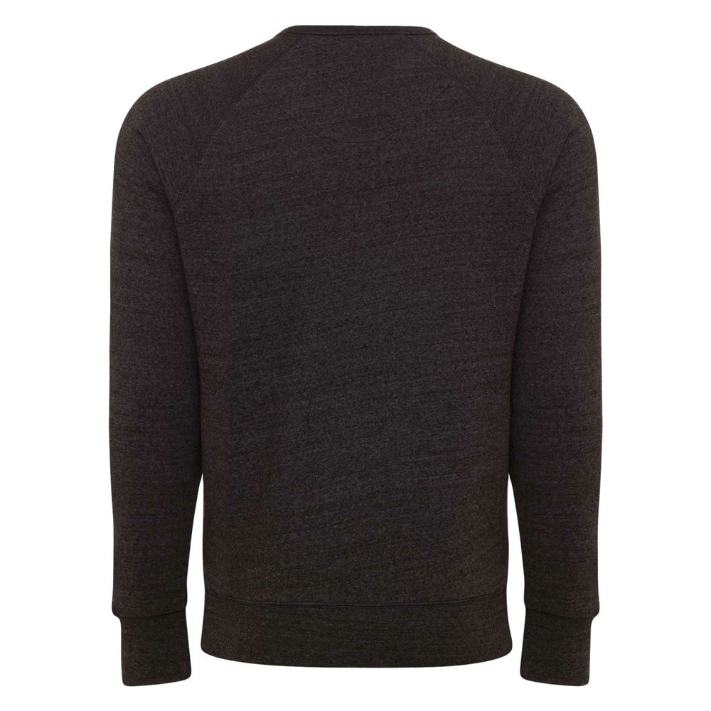 New York Knicks Sportiqe Unisex Harmon Super Soft Tri-Blend Raglan Pullover Sweatshirt - Black cheap