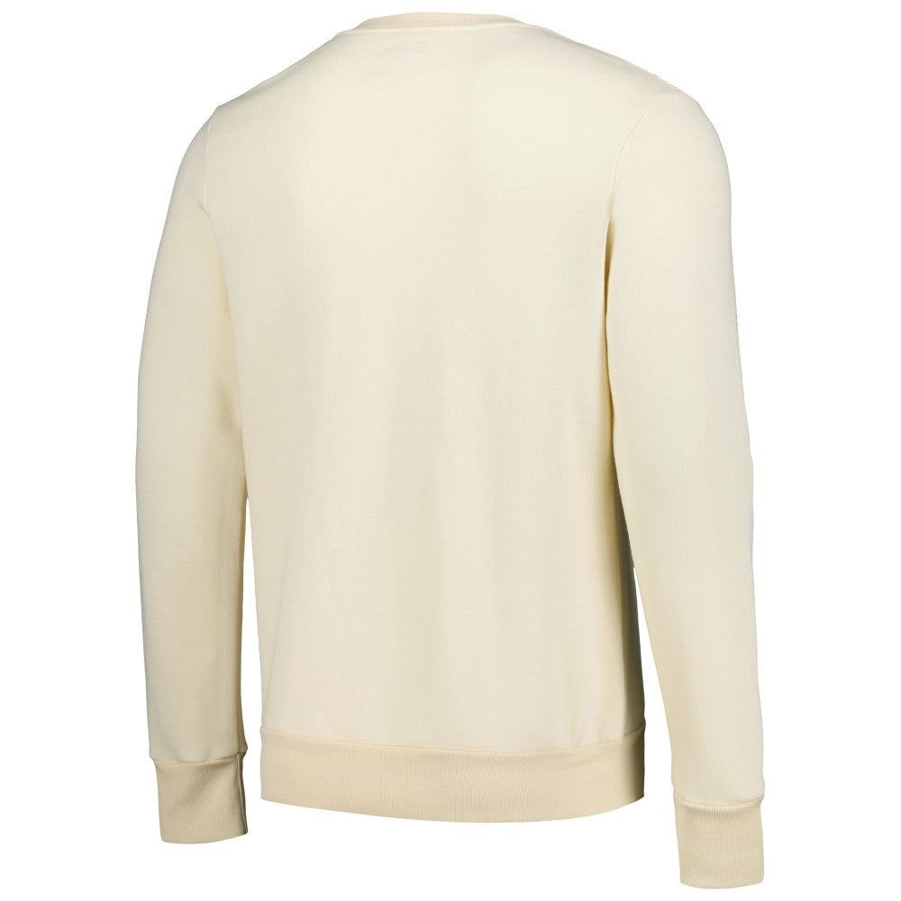 Los Angeles Angels Majestic Threads Fleece Pullover Sweatshirt Oatmeal