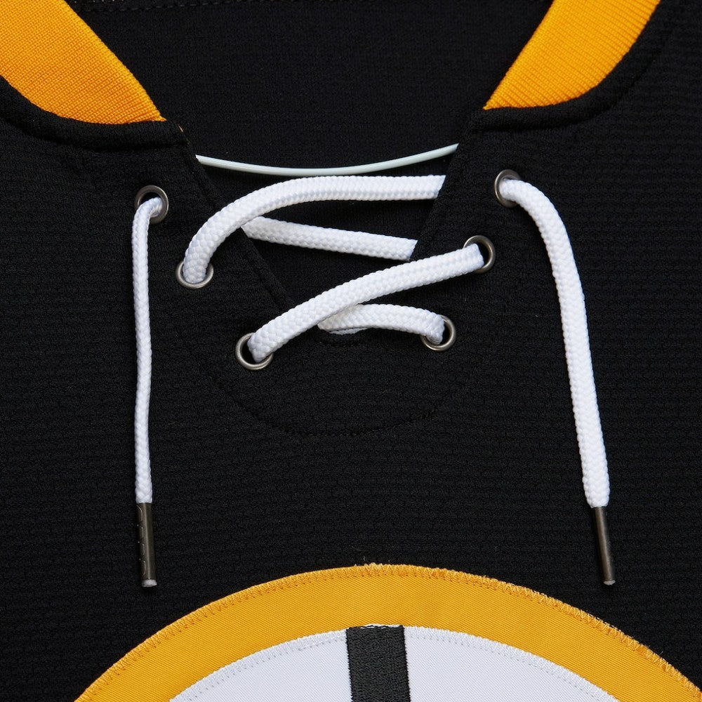 Bobby Orr Boston Bruins Mitchell & Ness Big & Tall 1971/72 Blue Line 2.0 Jersey - Black Jerseys