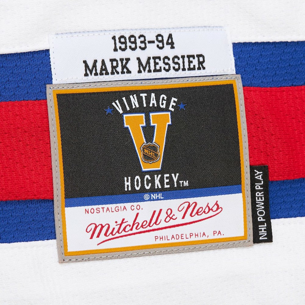 Mark Messier New York Rangers Mitchell & Ness Big & Tall 1993/94 Blue Line 2.0 Jersey - Blue Jerseys