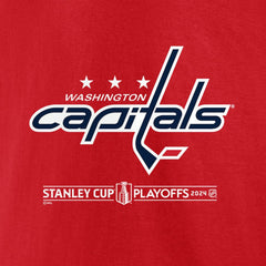 Washington Capitals Fanatics 2024 Stanley Cup Playoffs Breakout T-Shirt - Red T-shirts