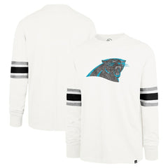 Carolina Panthers '47 Gridiron Premier Brex Long Sleeve T-Shirt - White sale
