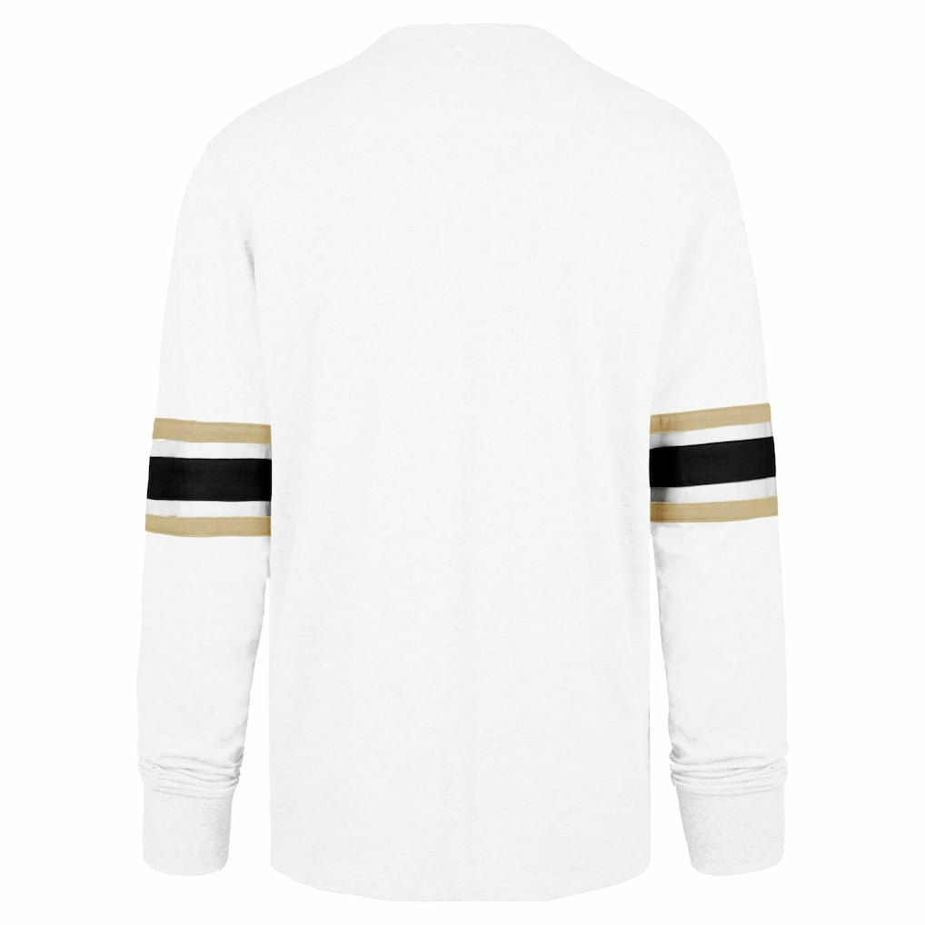 New Orleans Saints '47 Gridiron Premier Brex Long Sleeve T-Shirt - White discount