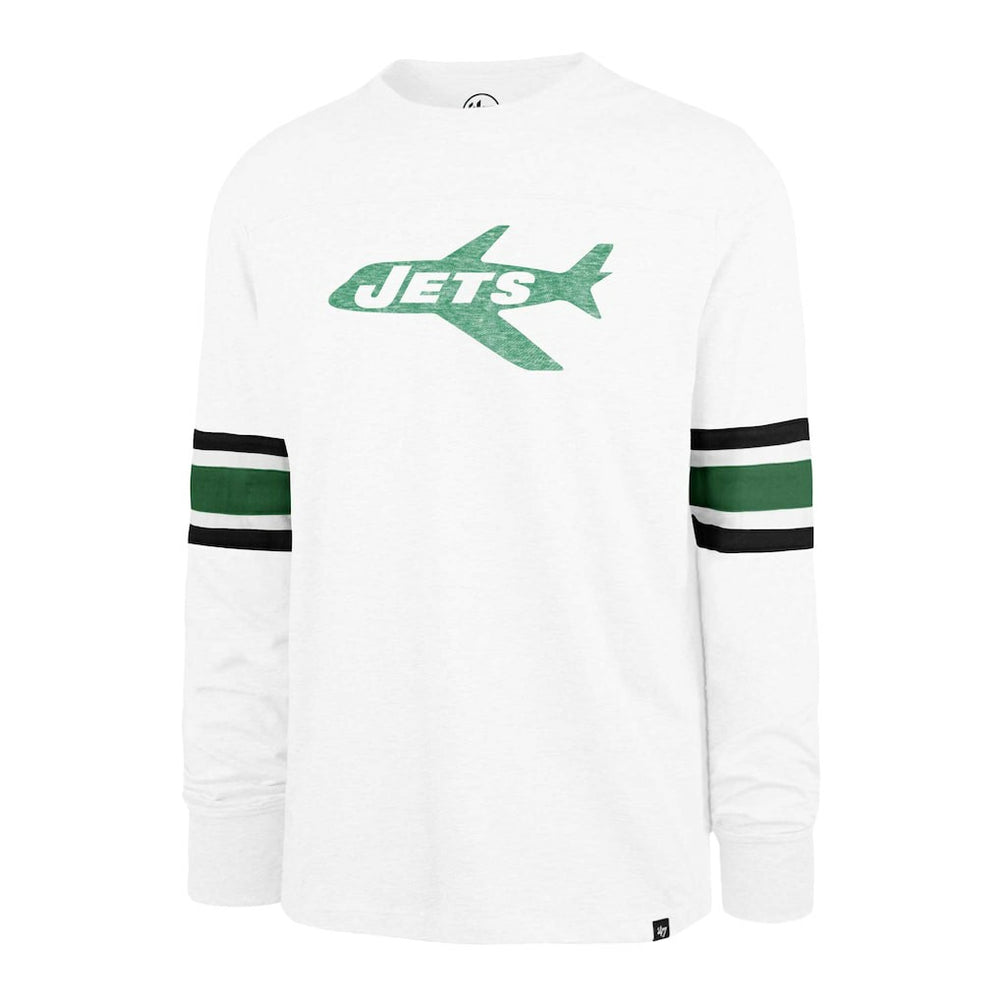 New York Jets '47 Gridiron Throwback Premier Brex Long Sleeve T-Shirt - White online