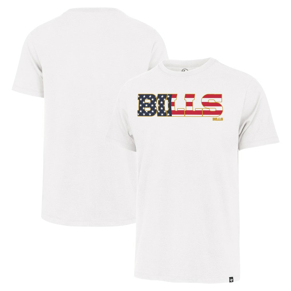 Buffalo Bills '47 Flag Script Franklin T-Shirt - White sale