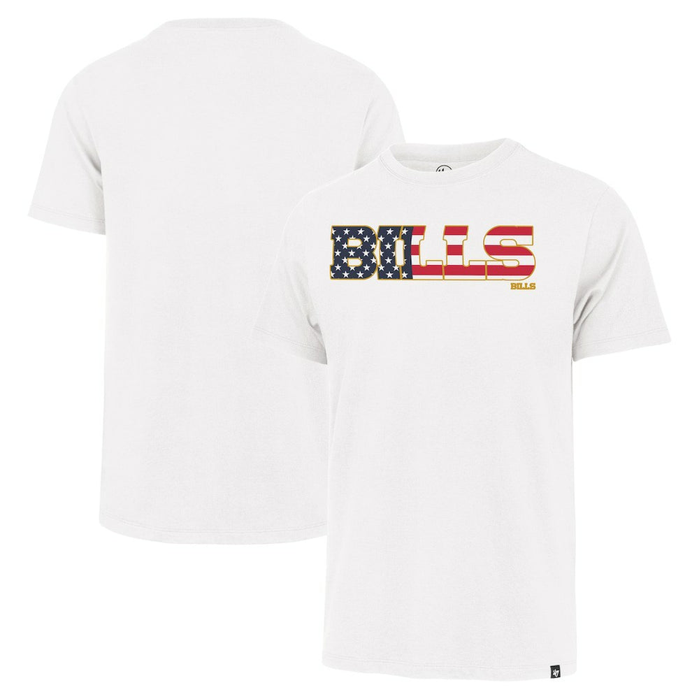 Buffalo Bills '47 Flag Script Franklin T-Shirt - White sale