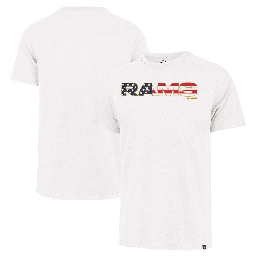 Los Angeles Rams '47 Flag Script Franklin T-Shirt - White online