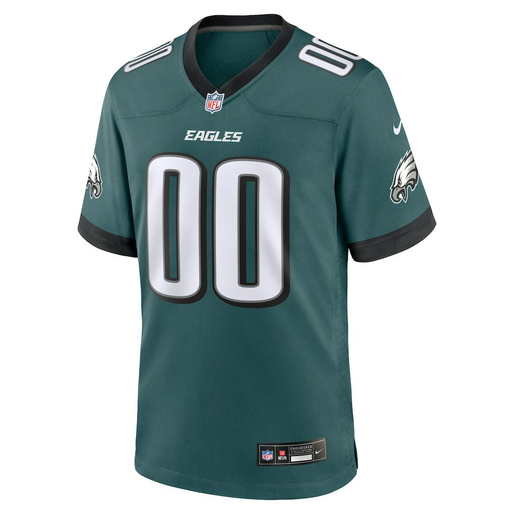 Philadelphia Eagles Custom Game Jersey - Midnight Green sale