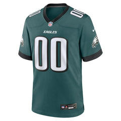 Philadelphia Eagles Custom Game Jersey - Midnight Green sale
