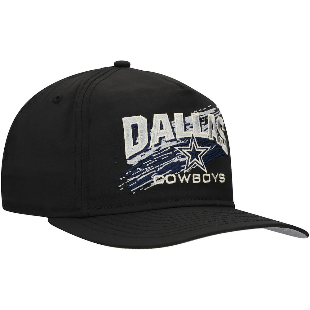 Dallas Cowboys New Era Throwback Brush Golfer Snapback Hat - Black discount