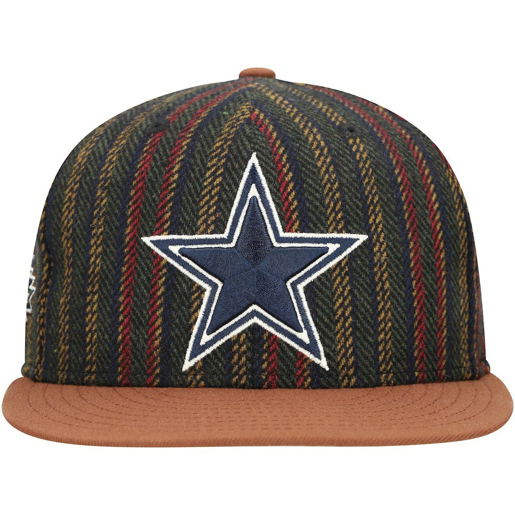 Dallas Cowboys New Era Vintage Herringbone 59FIFTY Fitted Hat on sale