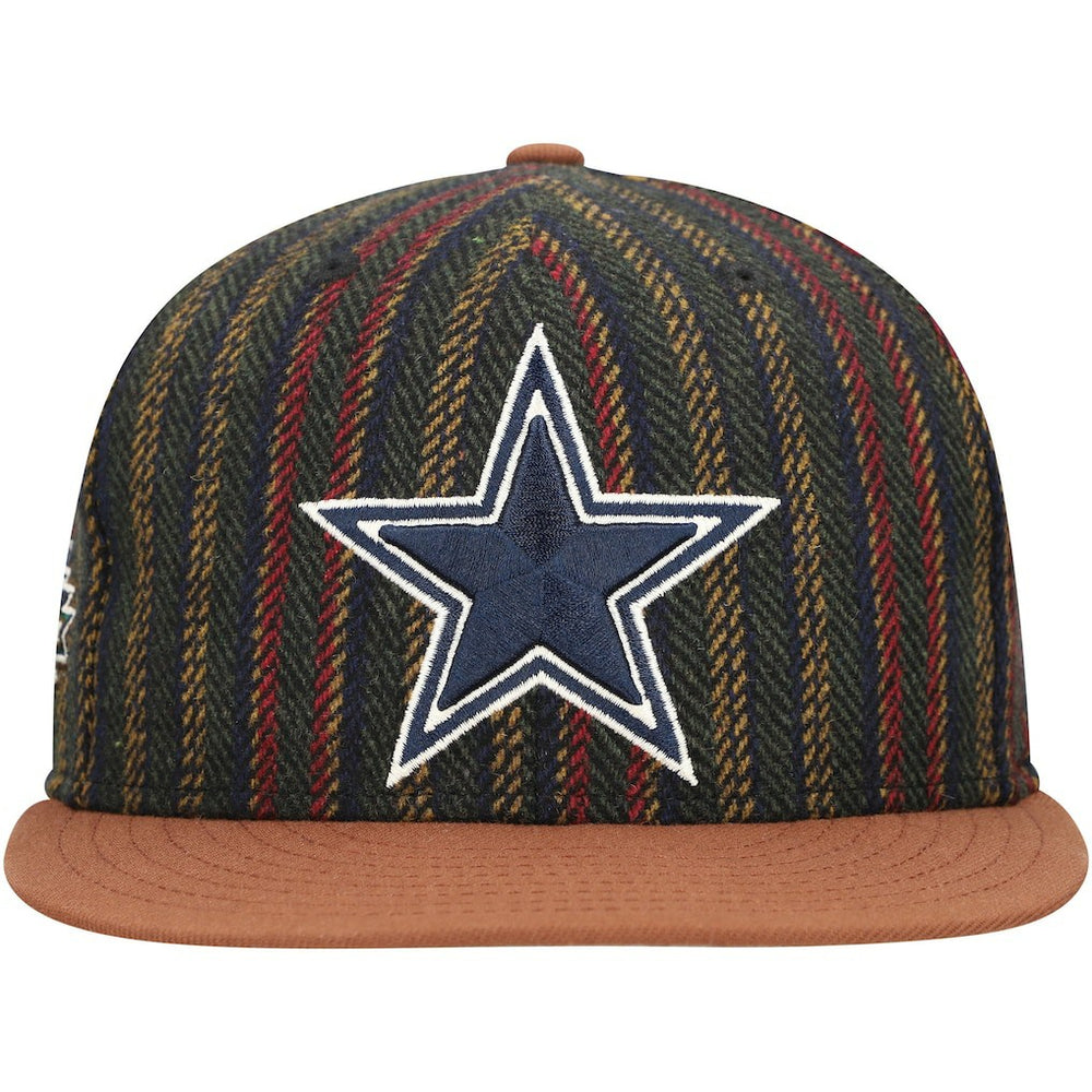 Dallas Cowboys New Era Vintage Herringbone 59FIFTY Fitted Hat on sale