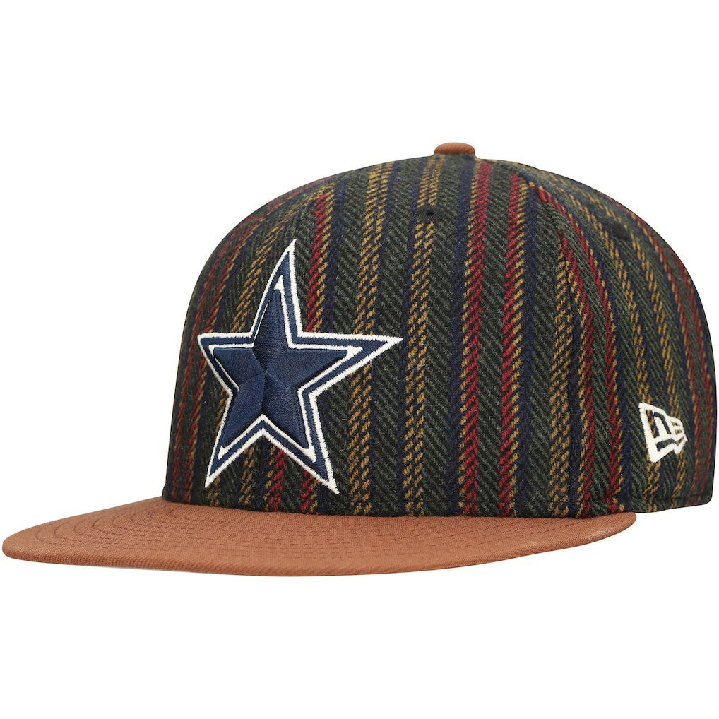 Dallas Cowboys New Era Vintage Herringbone 59FIFTY Fitted Hat on sale