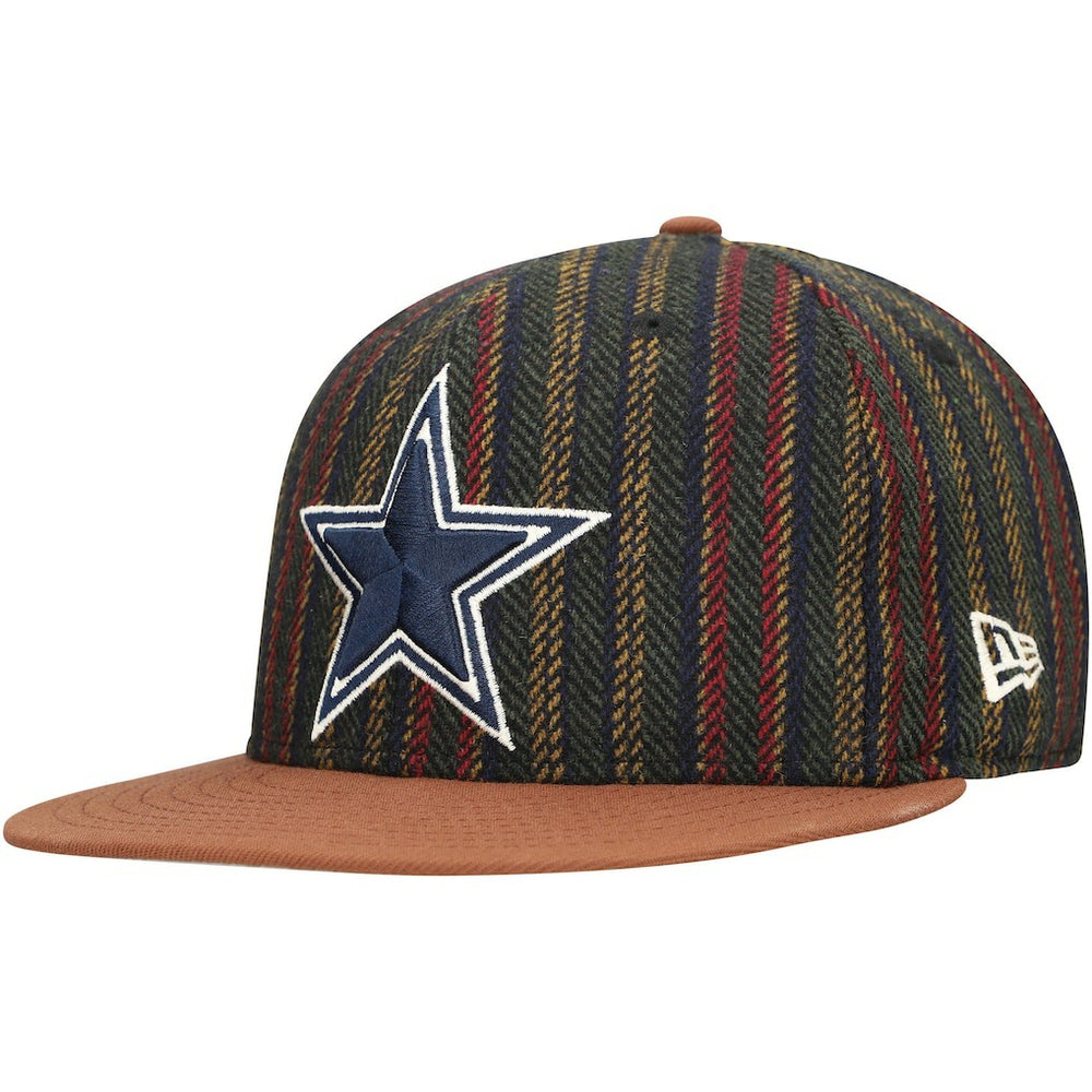 Dallas Cowboys New Era Vintage Herringbone 59FIFTY Fitted Hat on sale