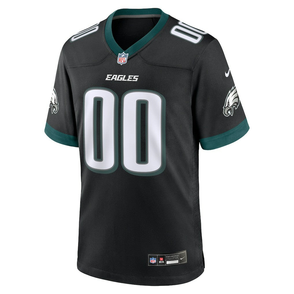 Philadelphia Eagles Alternate Custom Game Jersey - Black for sale