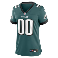 Philadelphia Eagles Women's Custom Game Jersey - Midnight Green online