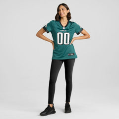Philadelphia Eagles Women's Custom Game Jersey - Midnight Green online