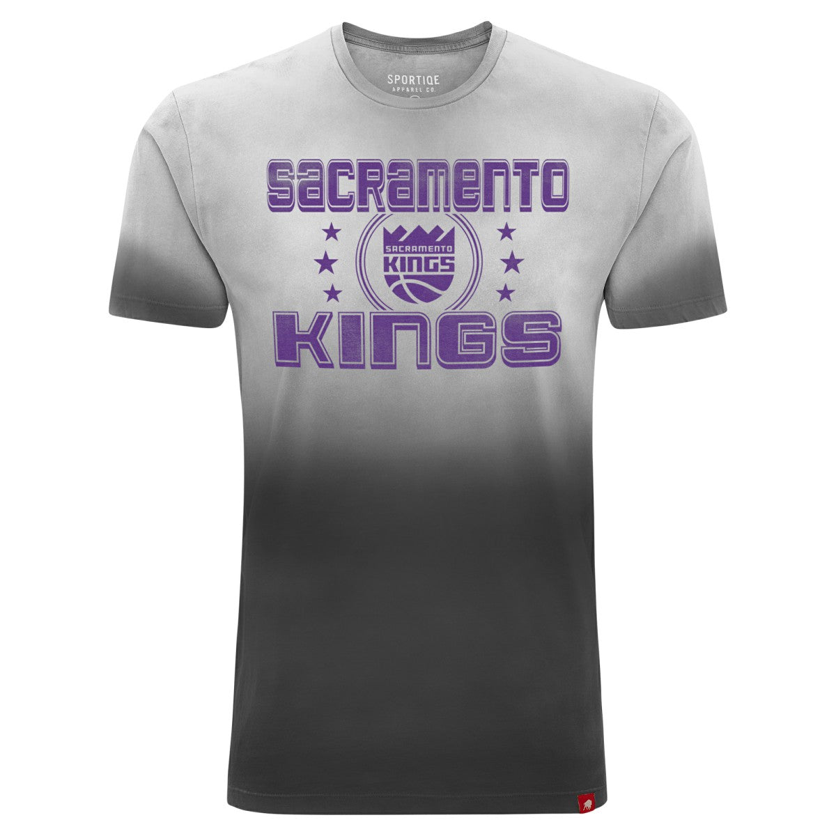 Sacramento Kings Sportiqe Unisex Bingham Sun-Fade T-Shirt - Black outlet