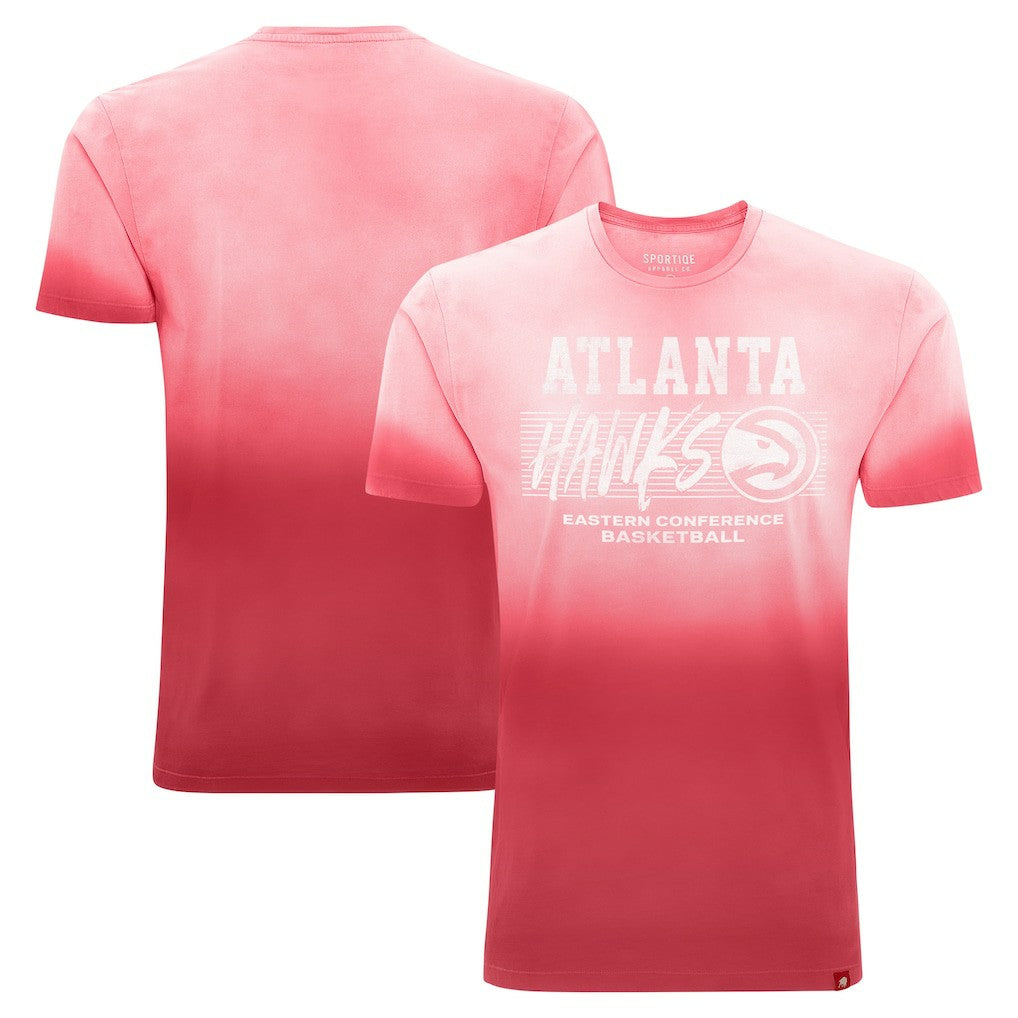 Atlanta Hawks Sportiqe Unisex Bingham Sun-Fade T-Shirt - Red shop