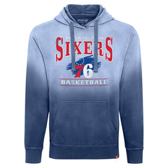 Philadelphia 76ers Sportiqe Unisex Blake Sun-Fade Pullover Hoodie - Royal shop