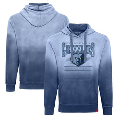 Memphis Grizzlies Sportiqe Unisex Blake Sun-Fade Pullover Hoodie - Blue outlet