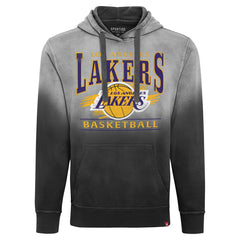 Los Angeles Lakers Sportiqe Unisex Blake Sun-Fade Pullover Hoodie - Black on sale