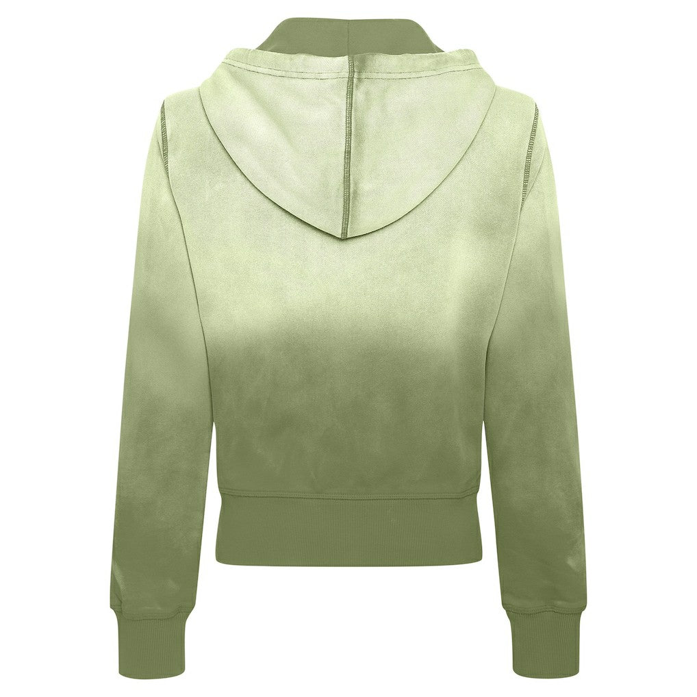 Boston Celtics Sportiqe Women's Carli Sun Fade Full-Zip Hoodie - Olive shop