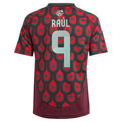 Raul Jimenez Mexico National Team Youth 2024 Home Replica Player Jersey - Burgundy outlet