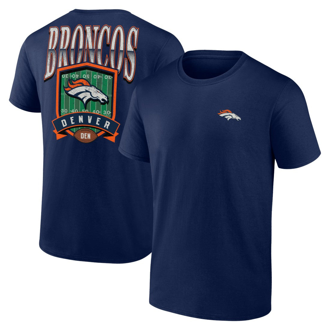 Denver Broncos Full Range T-Shirt - Navy outlet