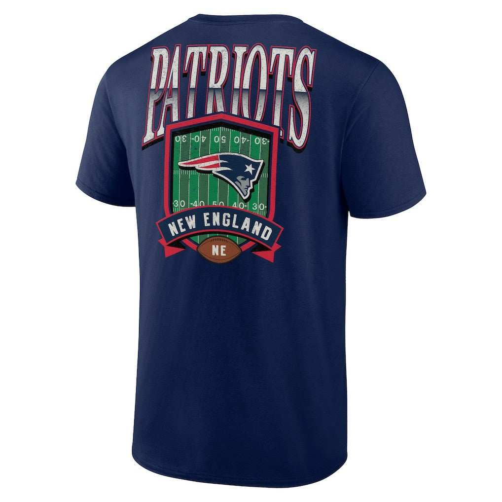 New England Patriots Full Range T-Shirt - Navy outlet