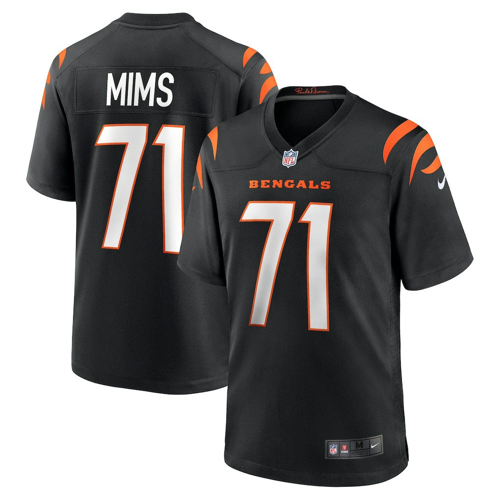 Amarius Mims Cincinnati Bengals Player Game Jersey - Black on sale