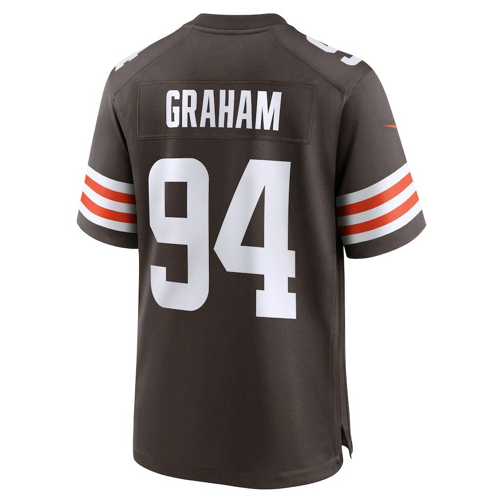 Mason Graham Cleveland Browns 2025 NFL Draft First Round Pick Game Jersey - Brown sale