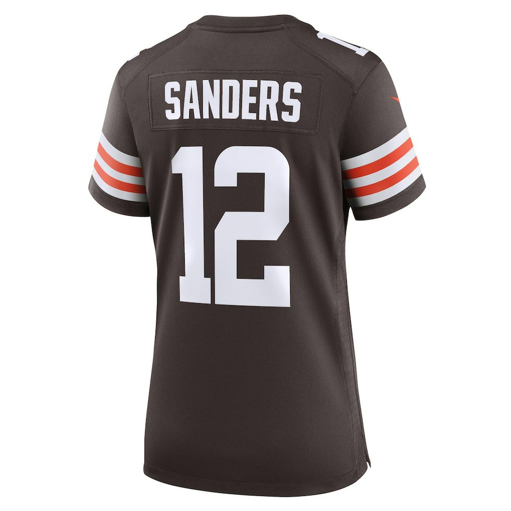 Shedeur Sanders Cleveland Browns Women's 2025 NFL Draft Game Jersey - Brown discount