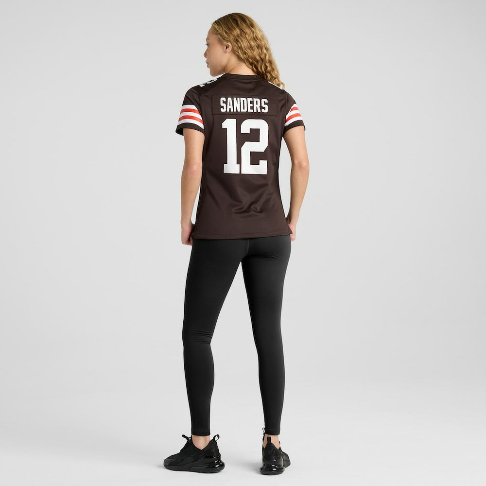Shedeur Sanders Cleveland Browns Women's 2025 NFL Draft Game Jersey - Brown discount