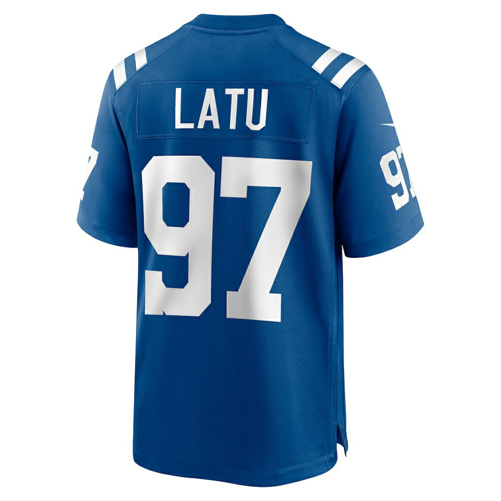 Laiatu Latu Indianapolis Colts Player Game Jersey - Royal for sale