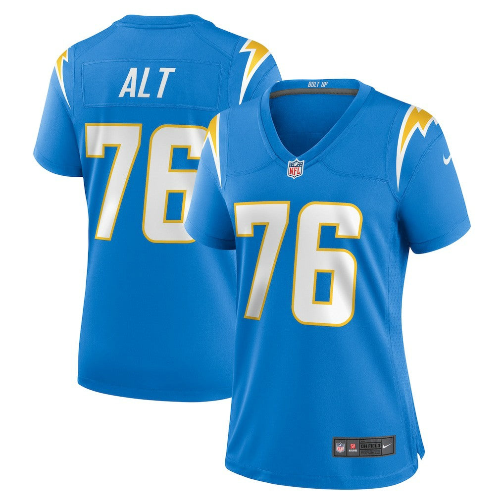Joe Alt Los Angeles Chargers Women's 2024 NFL Draft First Round Pick Player Game Jersey - Powder Blue on sale
