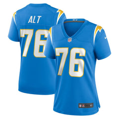 Joe Alt Los Angeles Chargers Women's 2024 NFL Draft First Round Pick Player Game Jersey - Powder Blue on sale