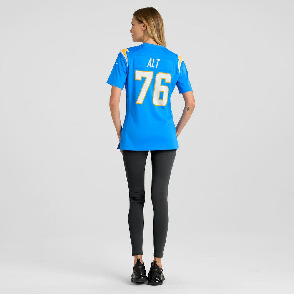 Joe Alt Los Angeles Chargers Women's 2024 NFL Draft First Round Pick Player Game Jersey - Powder Blue on sale