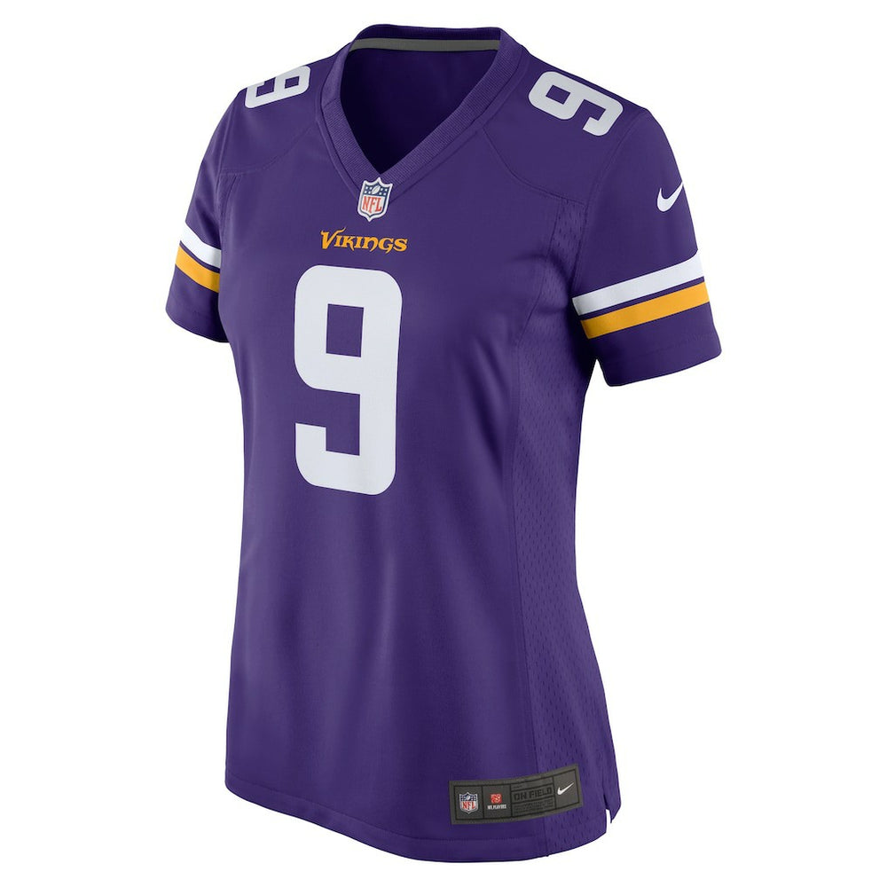 J.J. McCarthy Minnesota Vikings Women's Player Game Jersey - Purple sale