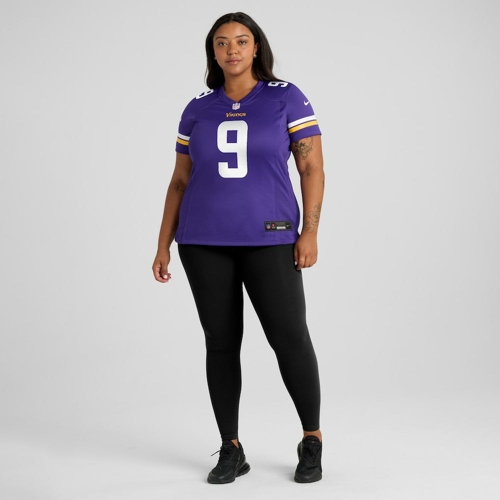 J.J. McCarthy Minnesota Vikings Women's Player Game Jersey - Purple sale