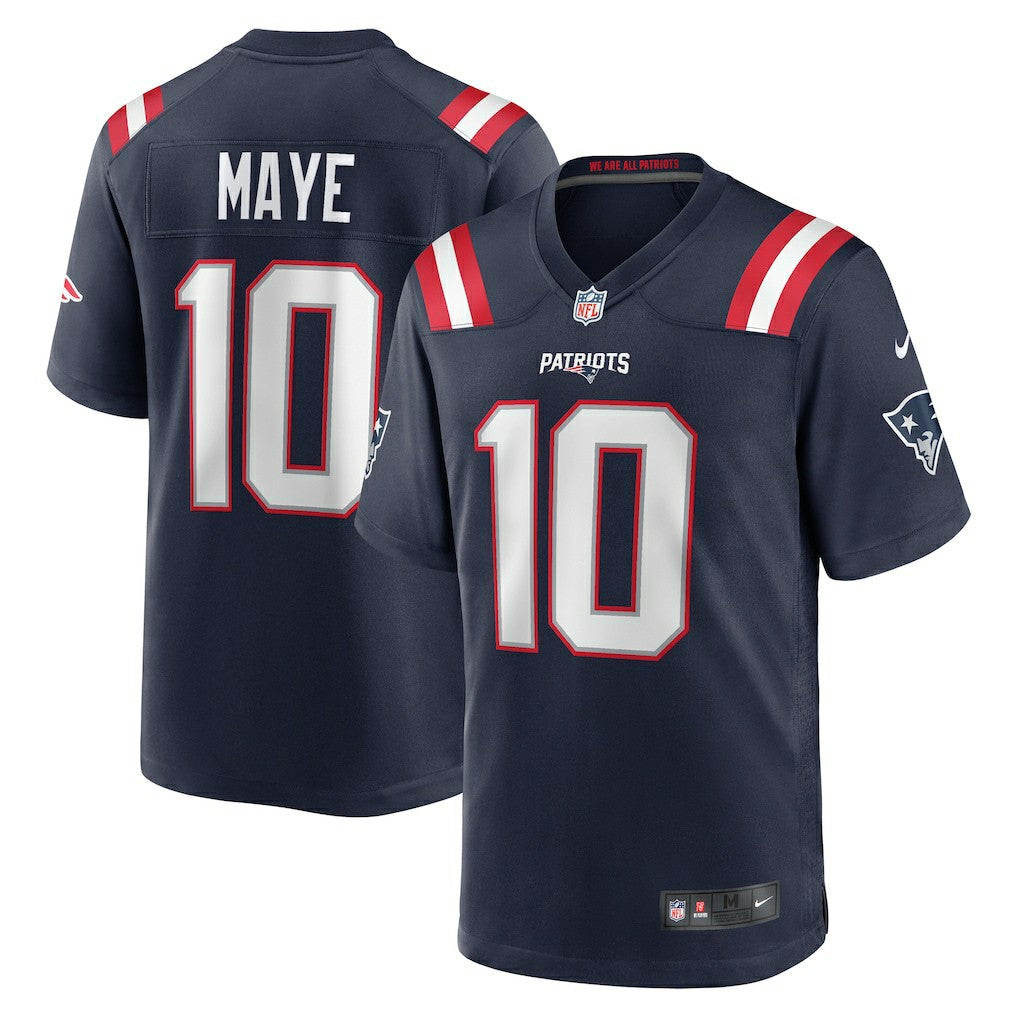 Drake Maye New England Patriots Player Game Jersey - Navy cheap