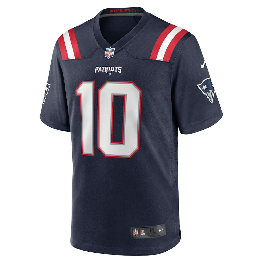 Drake Maye New England Patriots Player Game Jersey - Navy cheap
