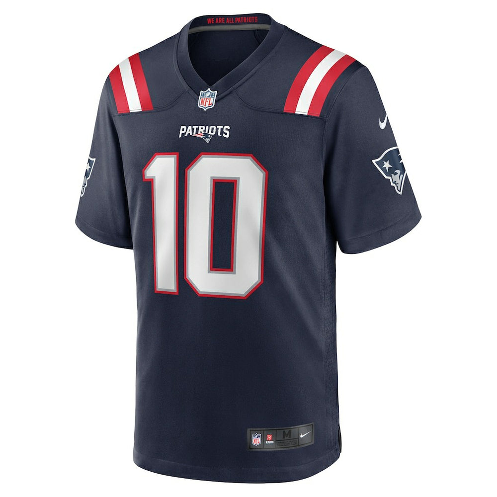 Drake Maye New England Patriots Player Game Jersey - Navy cheap