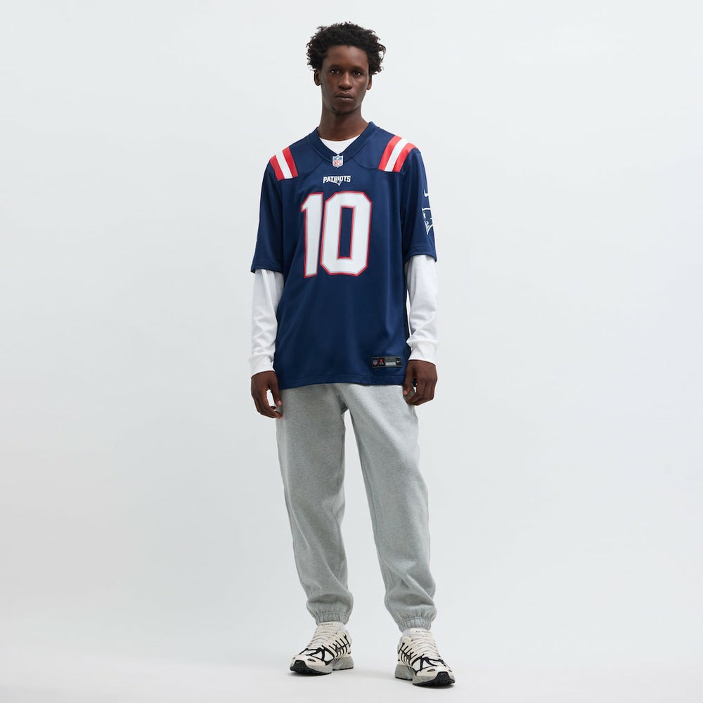 Drake Maye New England Patriots Player Game Jersey - Navy cheap