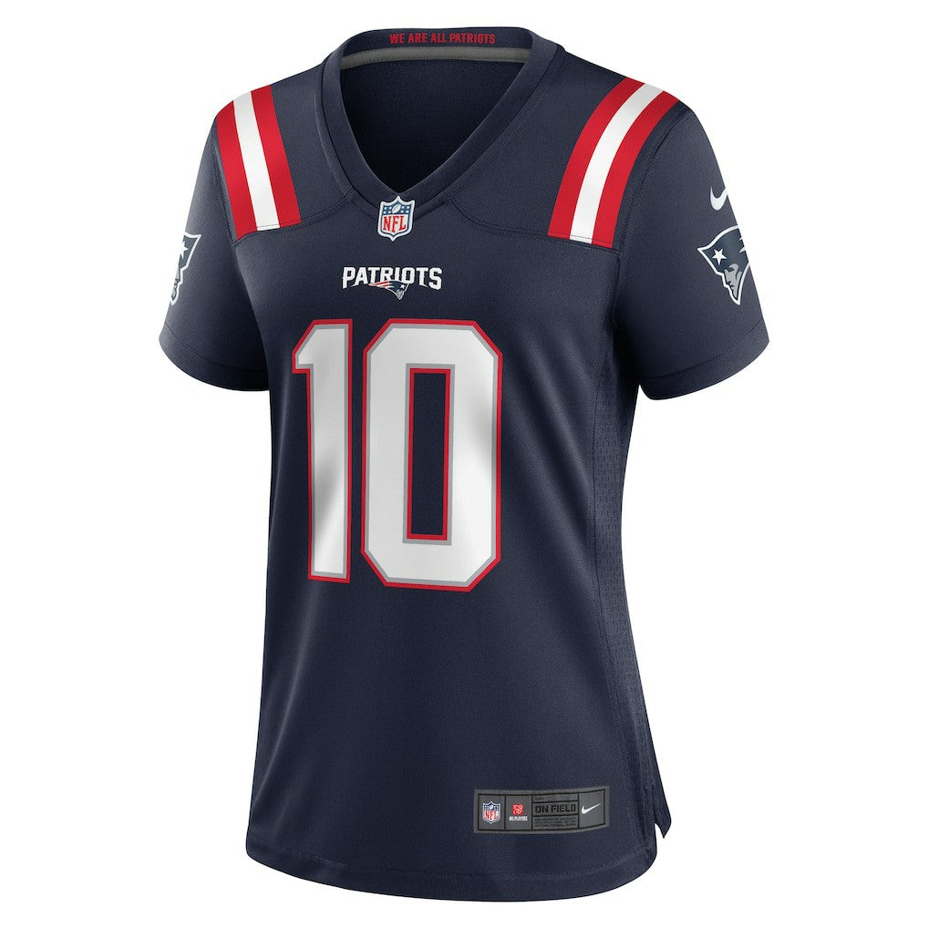 Drake Maye New England Patriots Women's Player Game Jersey - Navy on sale